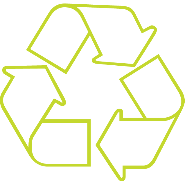 Logo Recyclage vert